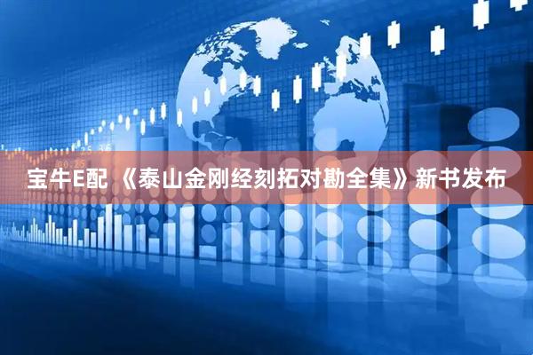 宝牛E配 《泰山金刚经刻拓对勘全集》新书发布